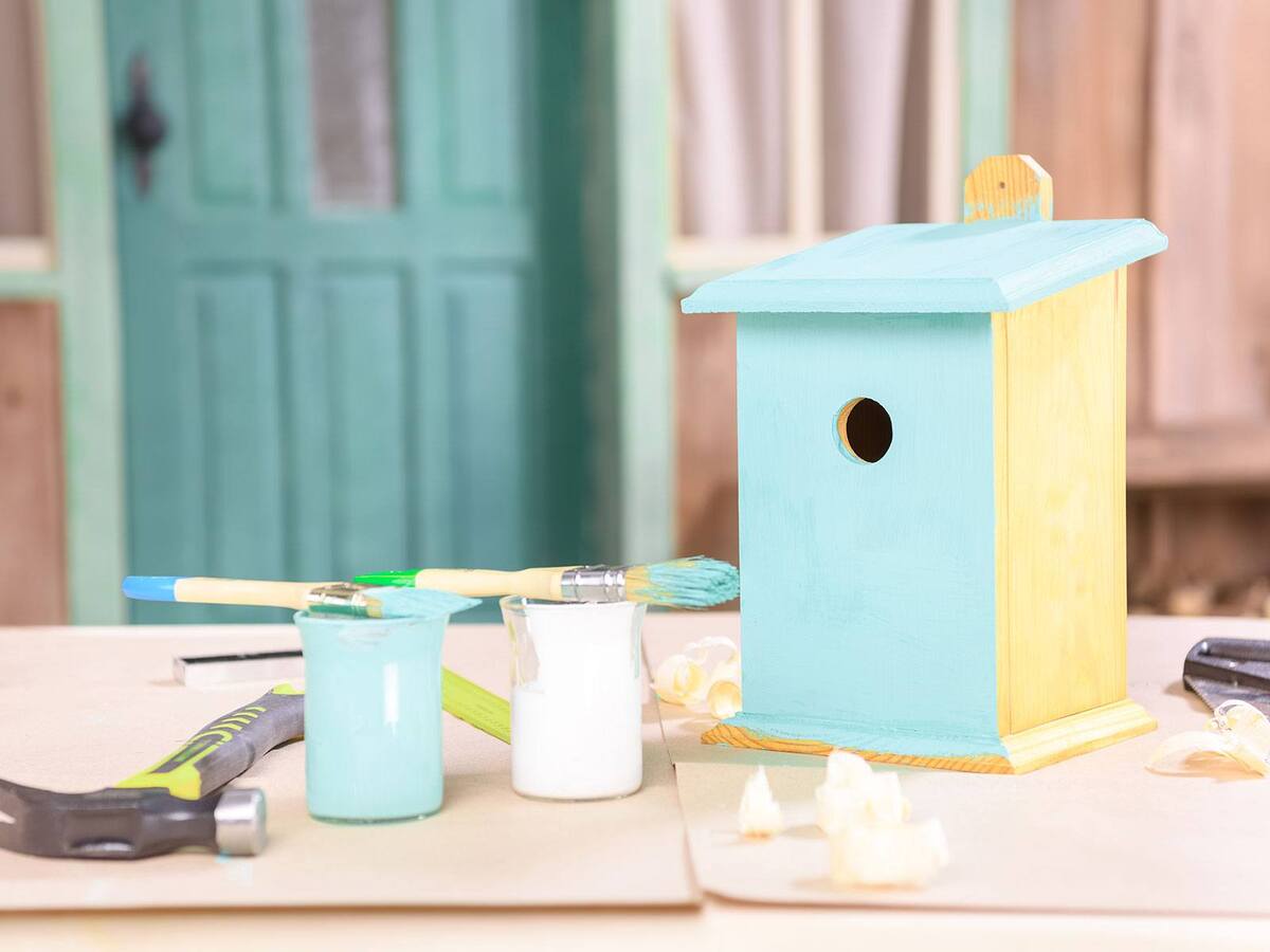 DIY Embroidered Wooden Box